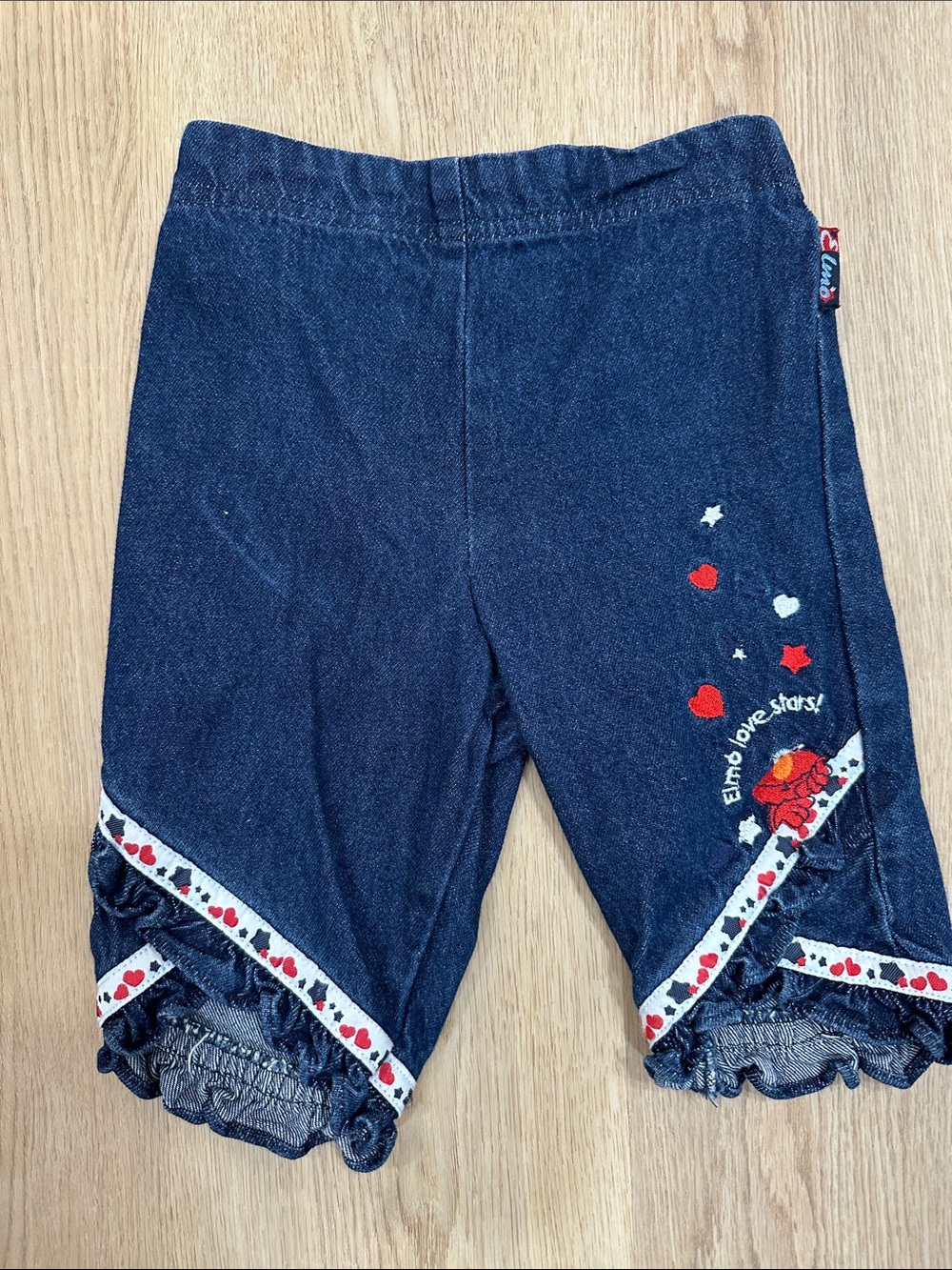 Vintage Seasame street Elmo capris size 2T
